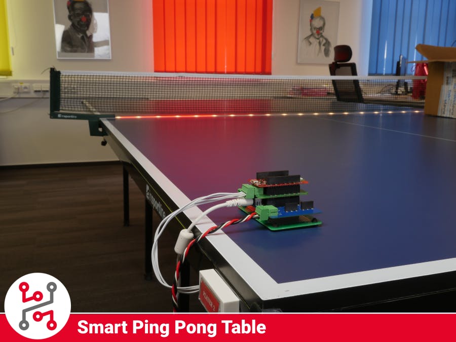Smart ping-pong table